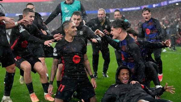 مباراة برشلونة وبنفيكا 