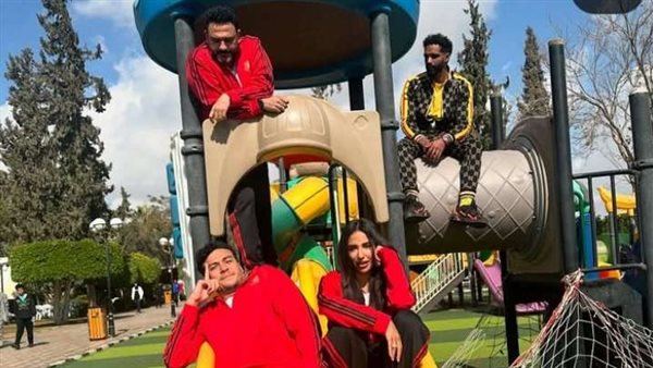 صورة من كواليس تصوير