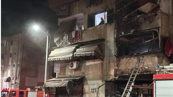 صورة من الحريق