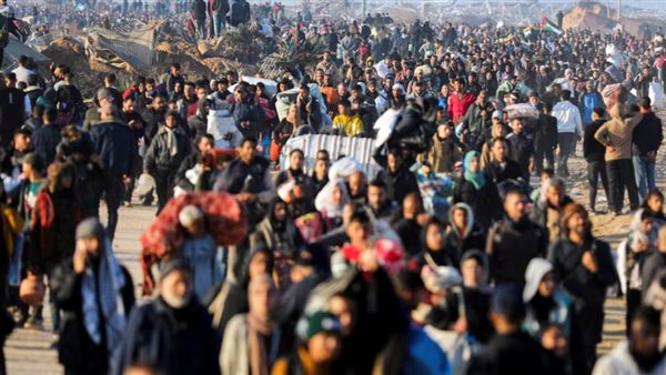 نازحين فلسطينيين