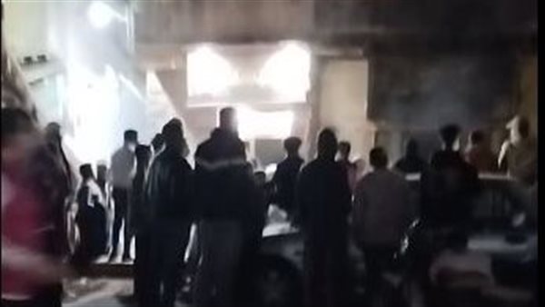 صورة من الحريق