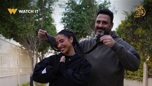 أكرم حسني وآية سماحة