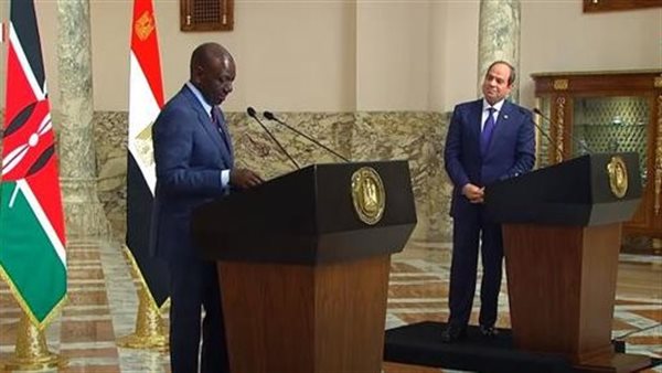 الرئيس السيسي ونظيره