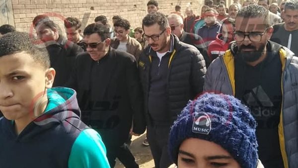 جنازة شقيق مصطفى