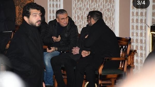 عزاء شقيق مصطفى شعبان