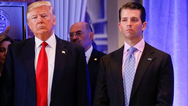 ترامب وابنه