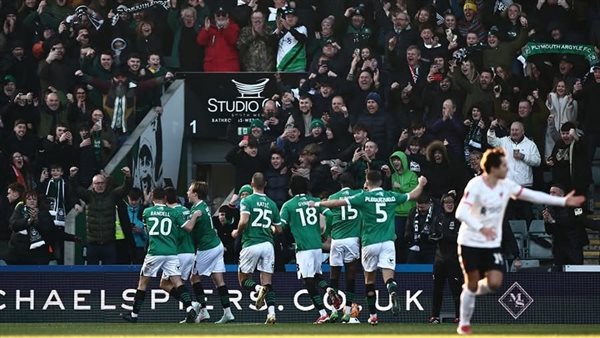 مباراة ليفربول وبليموث