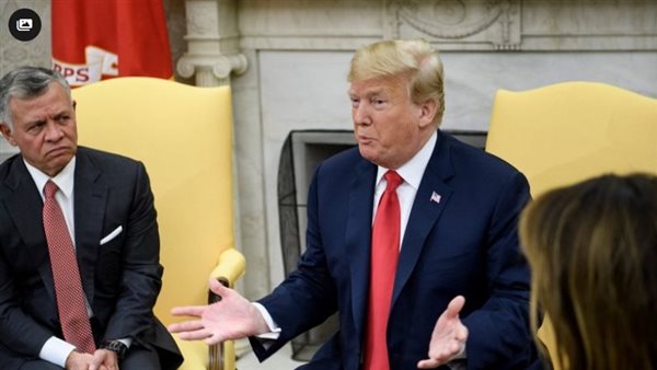 العاهل الأردني وترامب