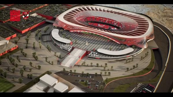 مجسم ستاد الأهلي