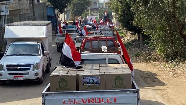 قافلة مساعدات من