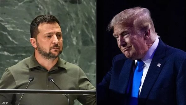 دونالد ترامب و زيلينسكي