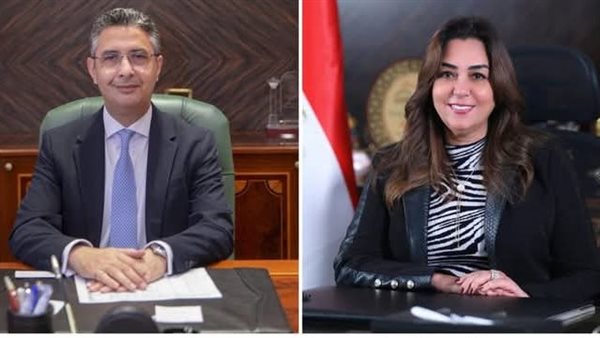 وزير التموين ووزيرة