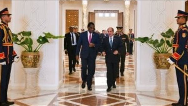 السيسي ورئيس زمبيا