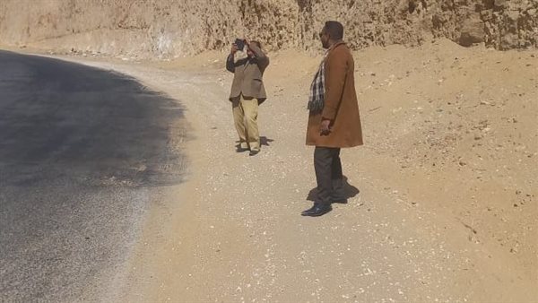 الطريق الصحراوي بالغنايم