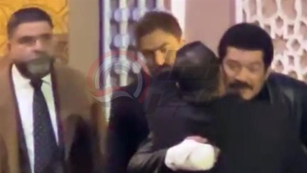 تامر حسني في عزاء