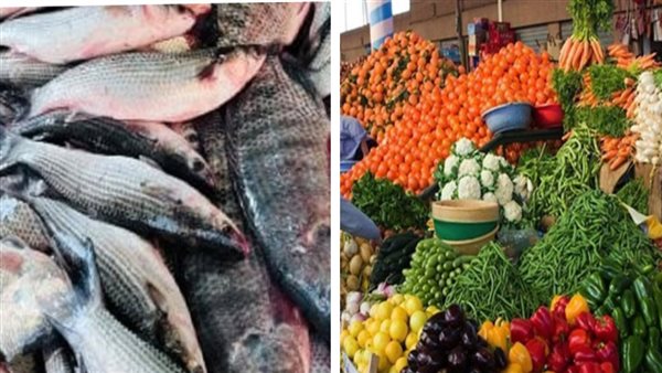 الخضروات والأسماك