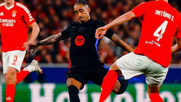 مباراة برشلونة وبنفيكا 