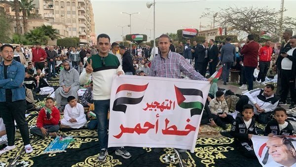 مظاهرة أهالي بورسعيد