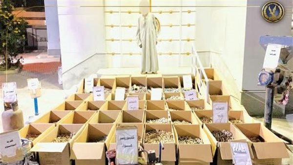 المتهم والمضبوطات