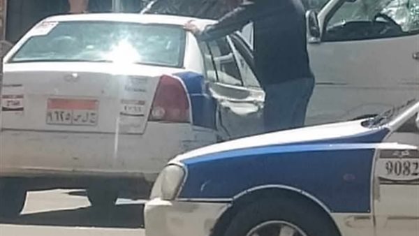 تصادم 3 سيارات