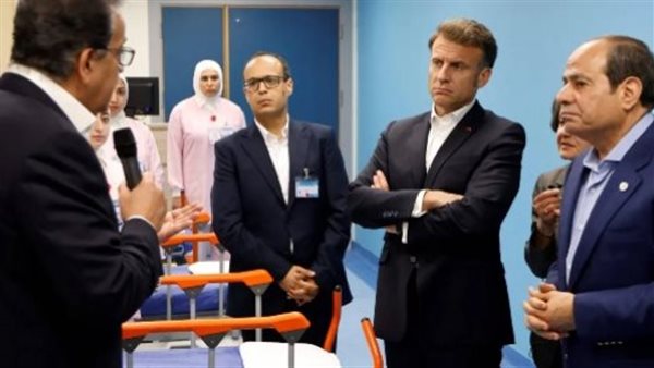 زيارة ماكرون لسيناء