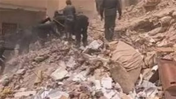 عقار أسيوط المنهار