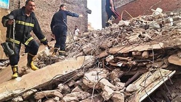 عقار أسيوط المنهار