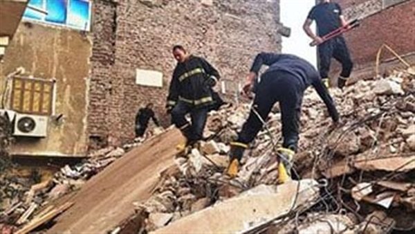 عقار أسيوط المنهار