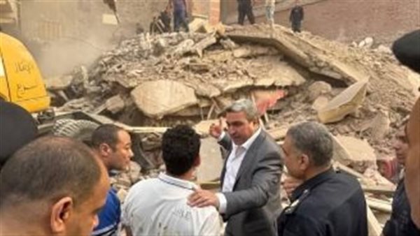 عقار أسيوط المنهار