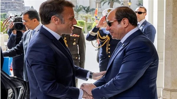 السيسي - ماكرون 