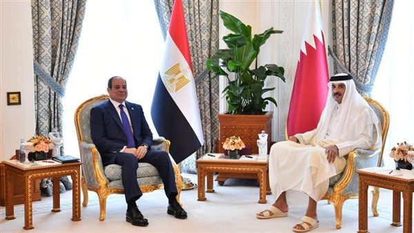 السيسي - أمير قطر