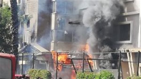 حريق بالدقي