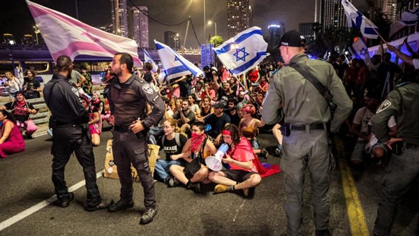 احتجاجات ضد نتنياهو