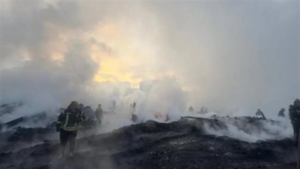 حريق عزبة الورد