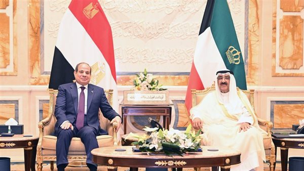 السيسي - أمير الكويت