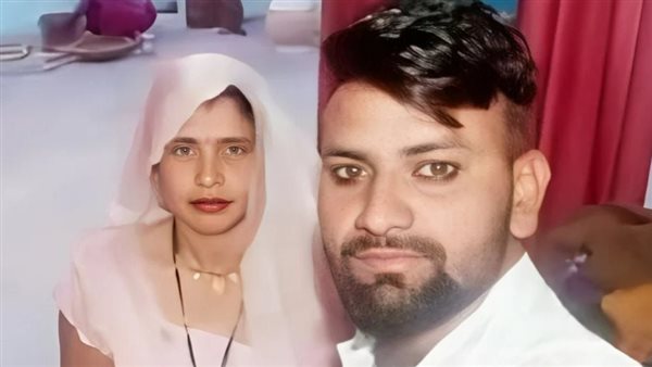 عريس يهرب مع حماتة