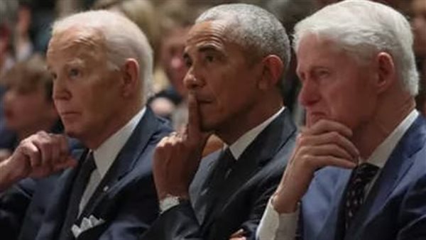 بايدن وأوباما وكلينتون