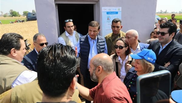 افتتاح محطة للري