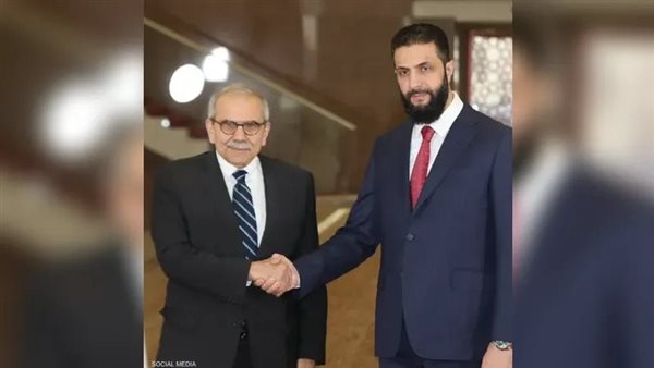 أحمد الشرع ونواف