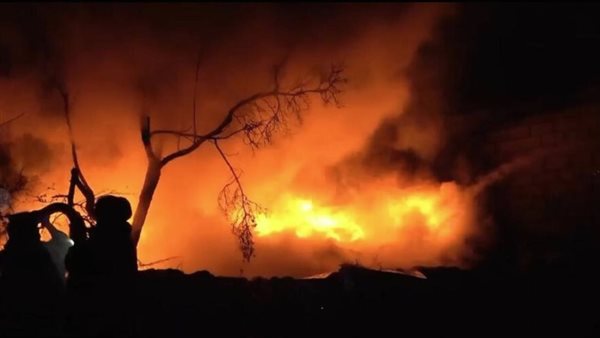 سلسلة غارات أمريكية