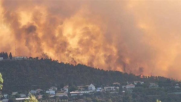 حرائق جبال القدس