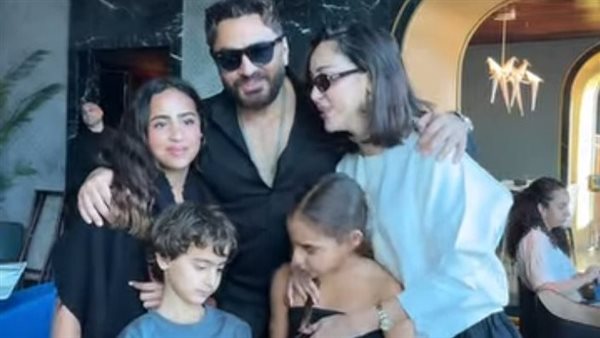 تامر حسني وبسمة بوسيل