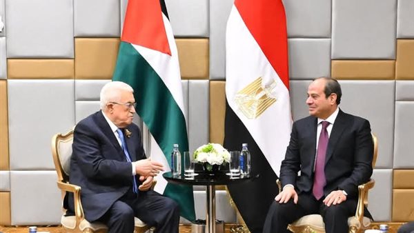 الرئيس السيسسي وأبومازن