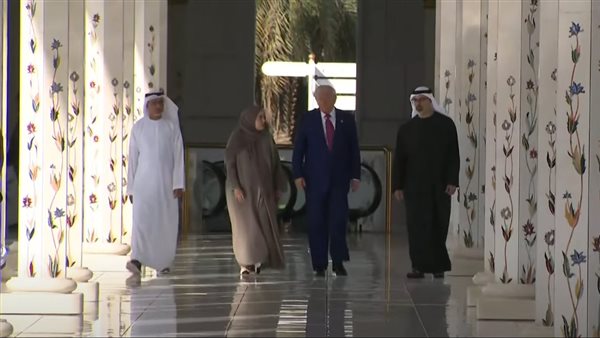 ترامب خلال زيارته