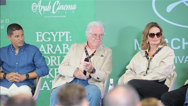 حسين فهمي ويسرا 