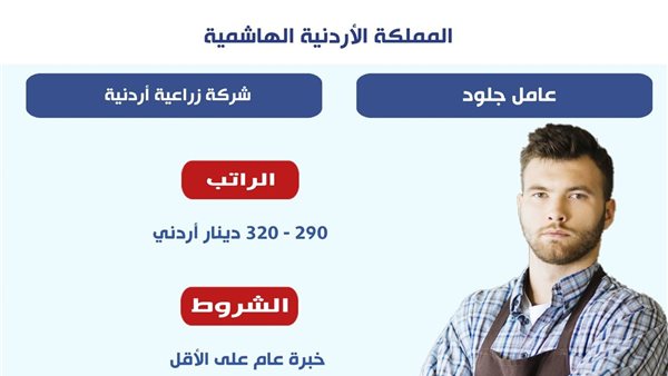 فرص عمل لعمال مصريين