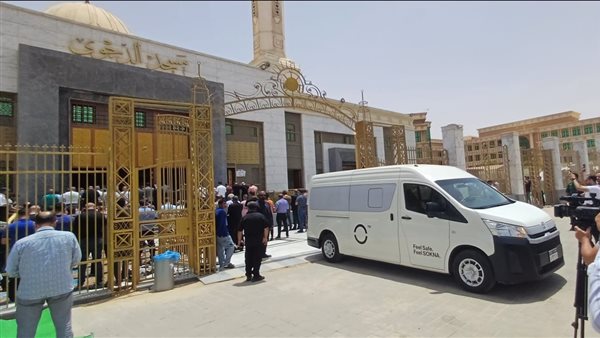 خروج جثمان أحمد الدجوي