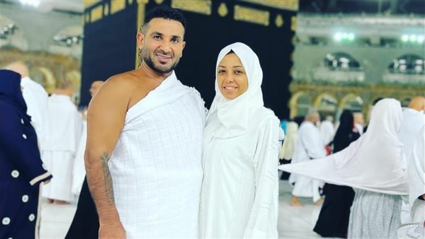 أحمد سعد في العمرة