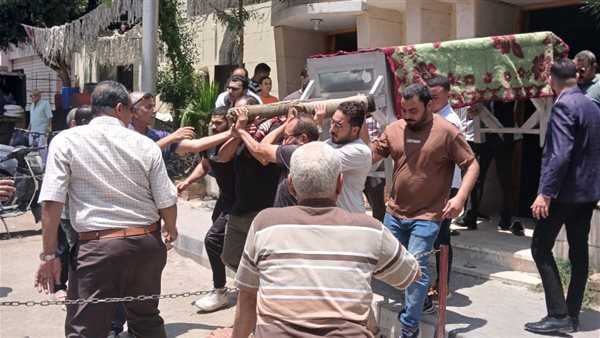 تشييع جثمان الطالبة