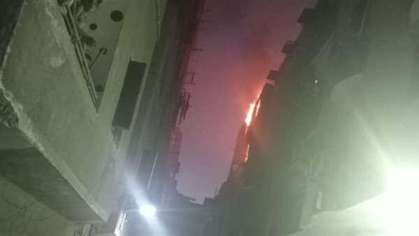 صورة من الحريق